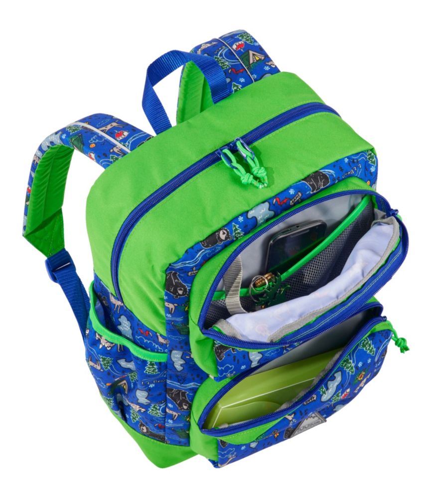 Trailfinder Backpack, 23L, Print, Regatta Blue Campsite, small image number 5