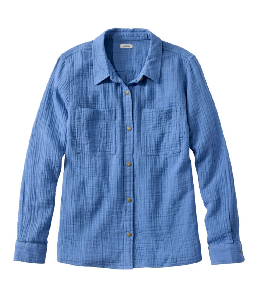 Women's Cloud Gauze Shirt, Long-Sleeve