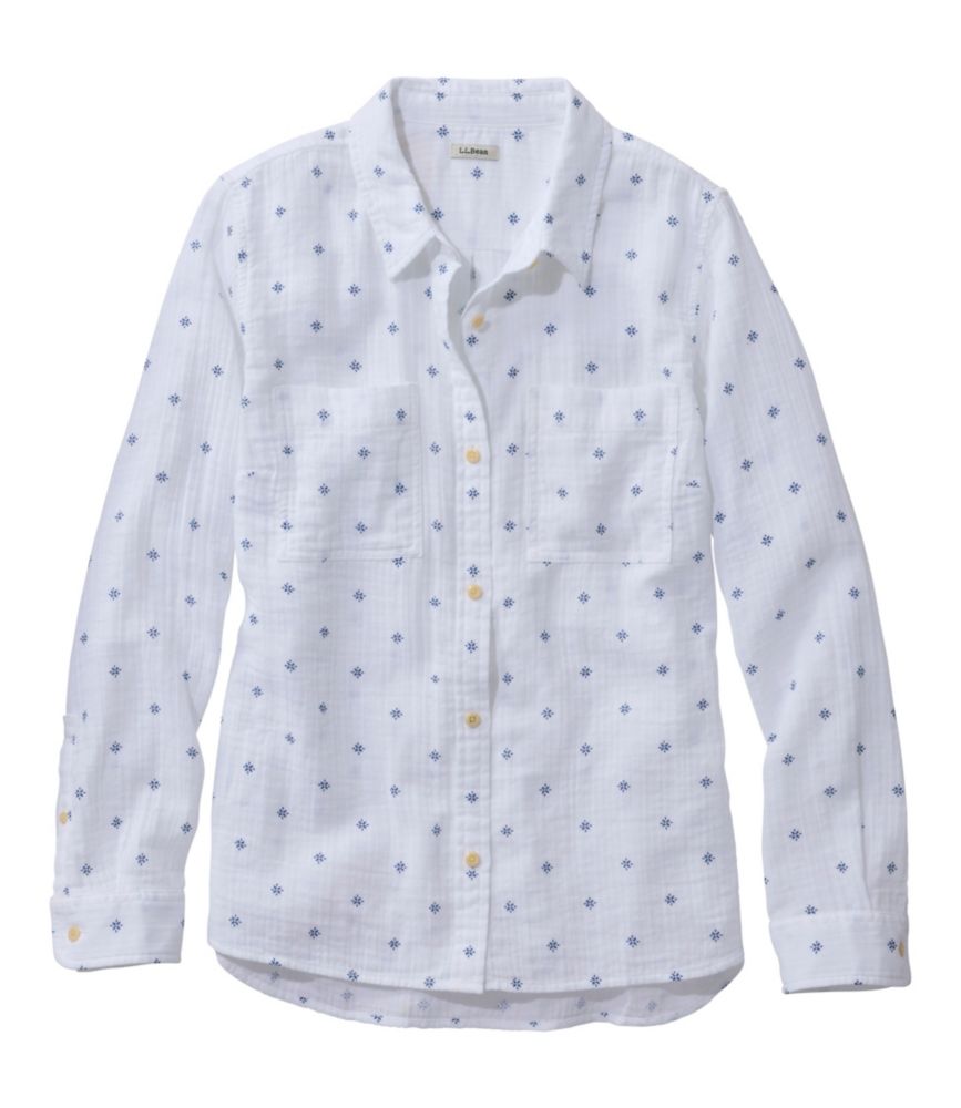 Women's Cloud Gauze Shirt, Long-Sleeve