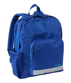 L.L. Bean Mountain Classic School Backpack Blue HAZE/CANYON Khaki