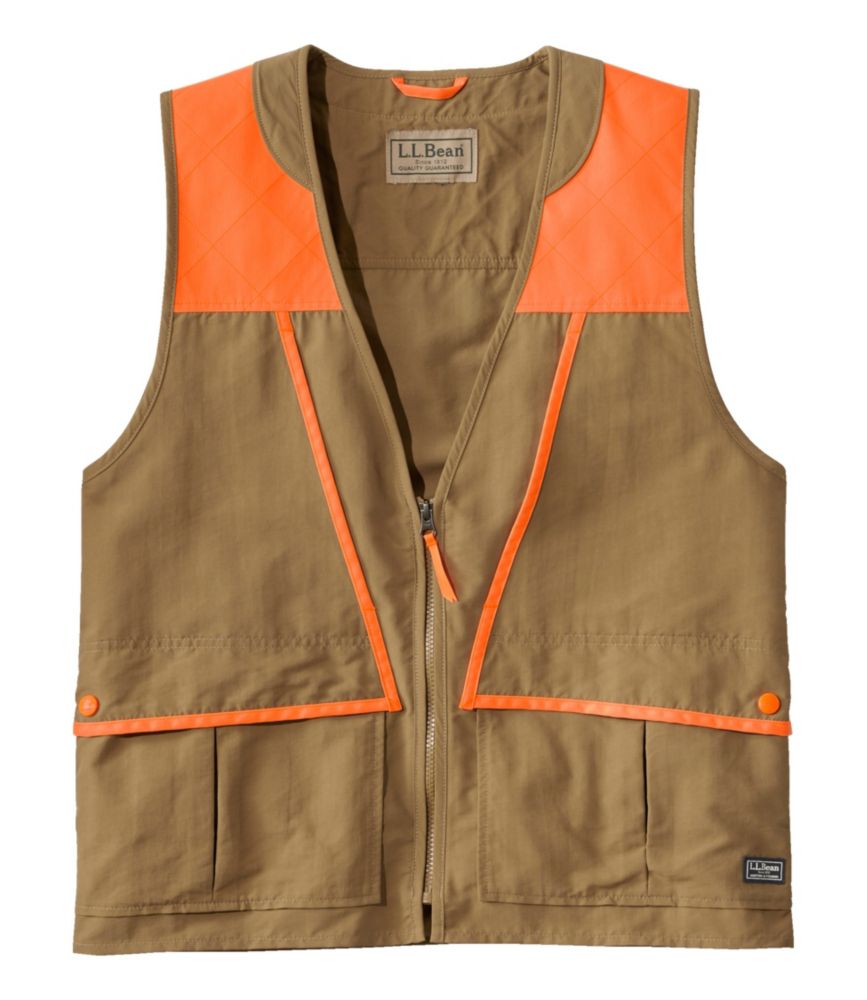 Men's Upland Hunting Vest, Fatigue Green, small image number 1