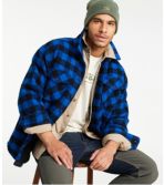 Men's Maine Guide Sherpa Lined Wool Shirt
