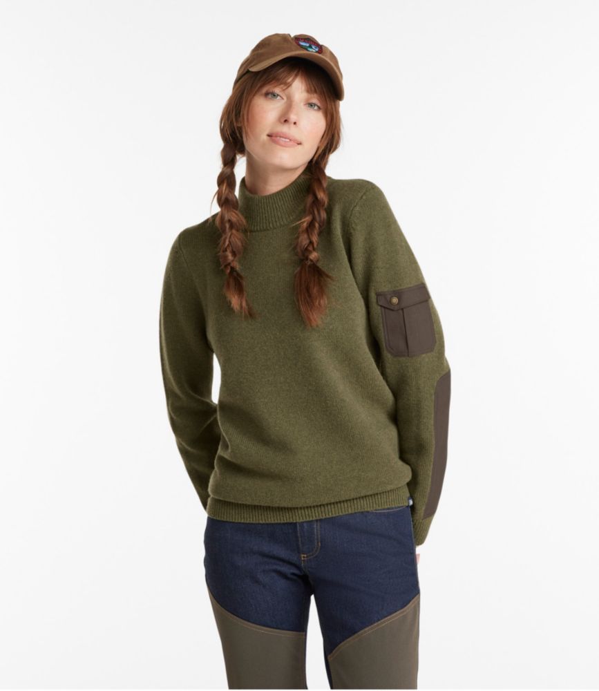 Women's Maine Guide Mock Crew Sweater