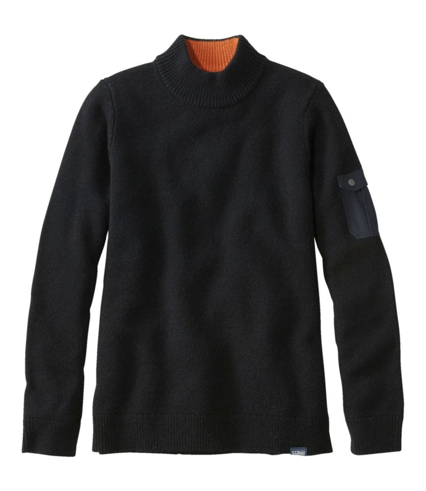 Women s Maine Guide Mock Crew Sweater