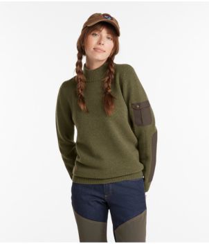 Women's Maine Guide Mock Crew Sweater