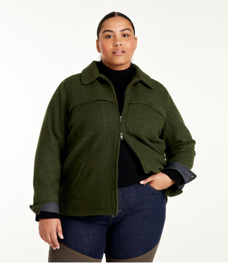 Women's Maine Guide Zip Front Jac-Shirt with Primaloft