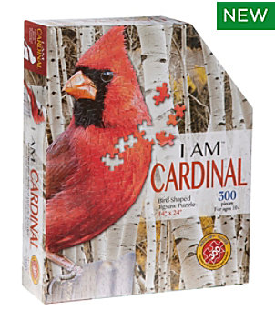 Poster Size Cardinal Puzzle, 300 Pieces