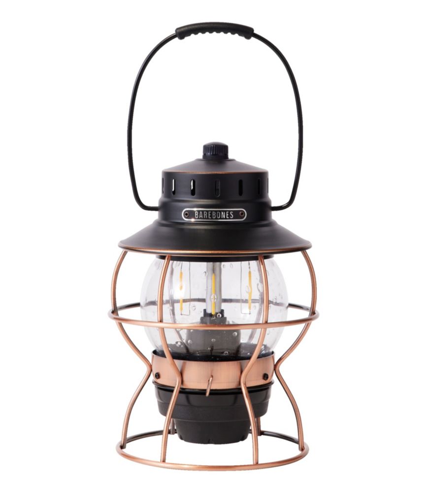 Railroad LED Metal Lantern