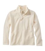 Women's Soft Stretch Corduroy Pullover, Half-Zip