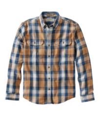 Haellun Men's Long Sleeve Sherpa Lined Shirt Jacket Flannel Plaid