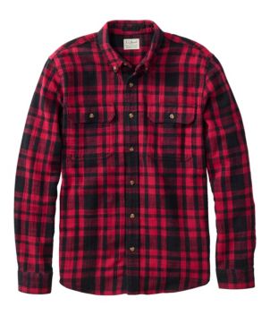 Men's 1912 Field Flannel Shirt, Slightly Fitted Untucked Fit, Plaid