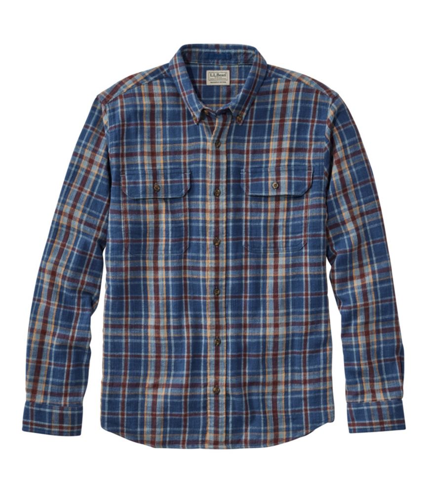 Men's 1912 Field Flannel Shirt, Slightly Fitted Untucked Fit, Plaid
