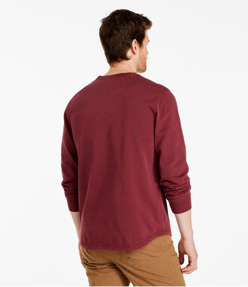 Men's BeanBuilt Cotton Tee, Without Pocket, Long-Sleeve, , small image number 3