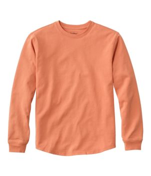 Men's BeanBuilt Cotton Tee, Without Pocket, Long-Sleeve