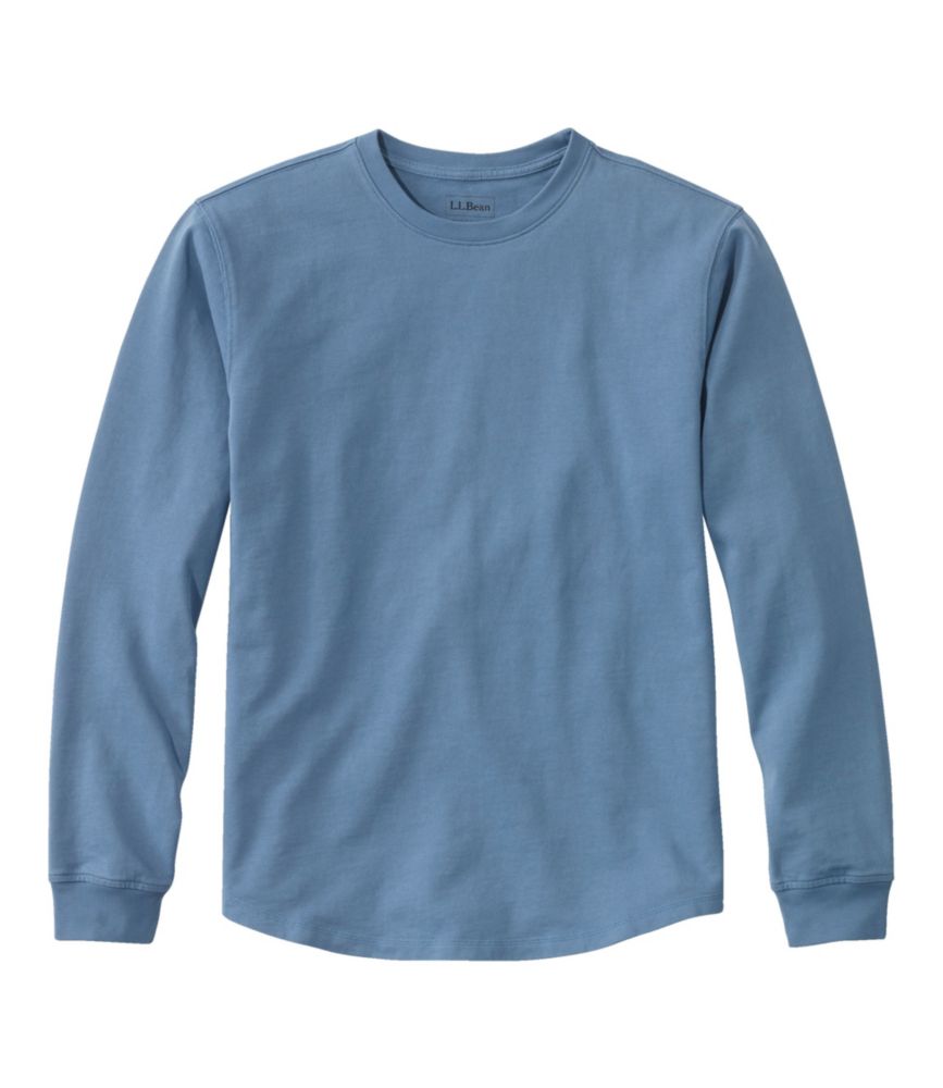 Men's BeanBuilt Cotton Tee, Without Pocket, Long-Sleeve