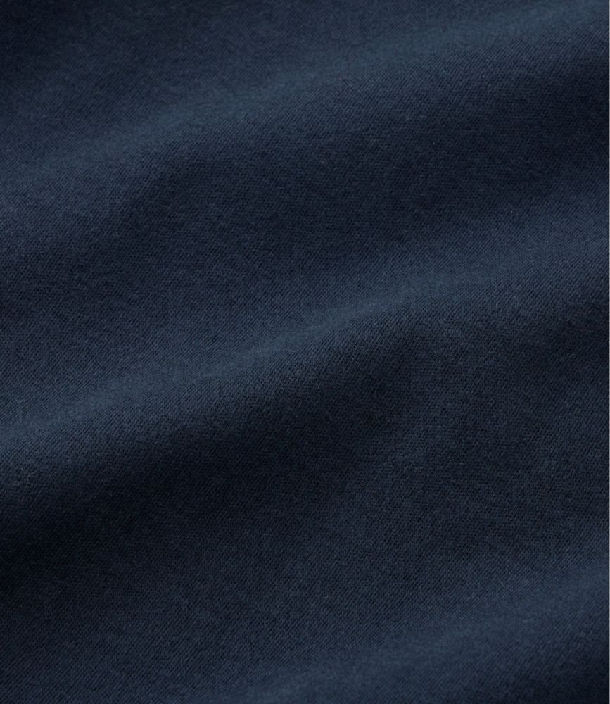 Men's Bean's Cotton Knit Pajamas, Henley PJ Set, Navy, small image number 6