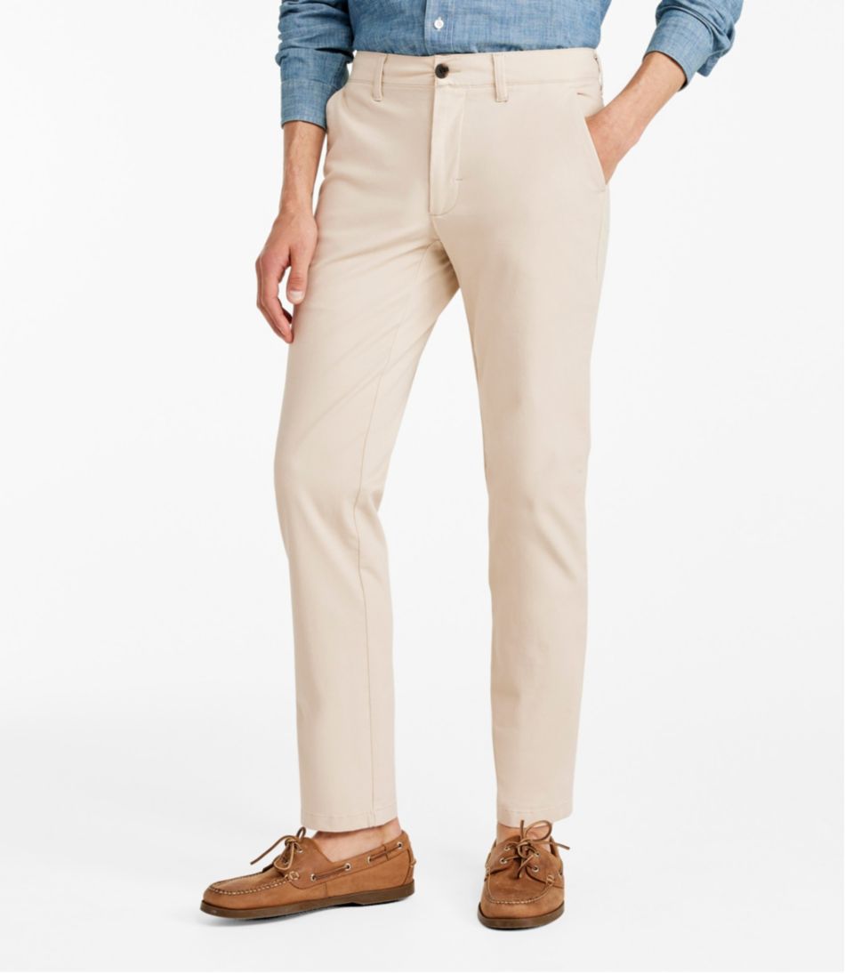 Men's Easy-Care Stretch Chinos, Slim Fit, Straight Leg | Pants at L.L.Bean