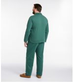 Men's Bean's Cotton Knit Pajamas, Button-Front PJ Set