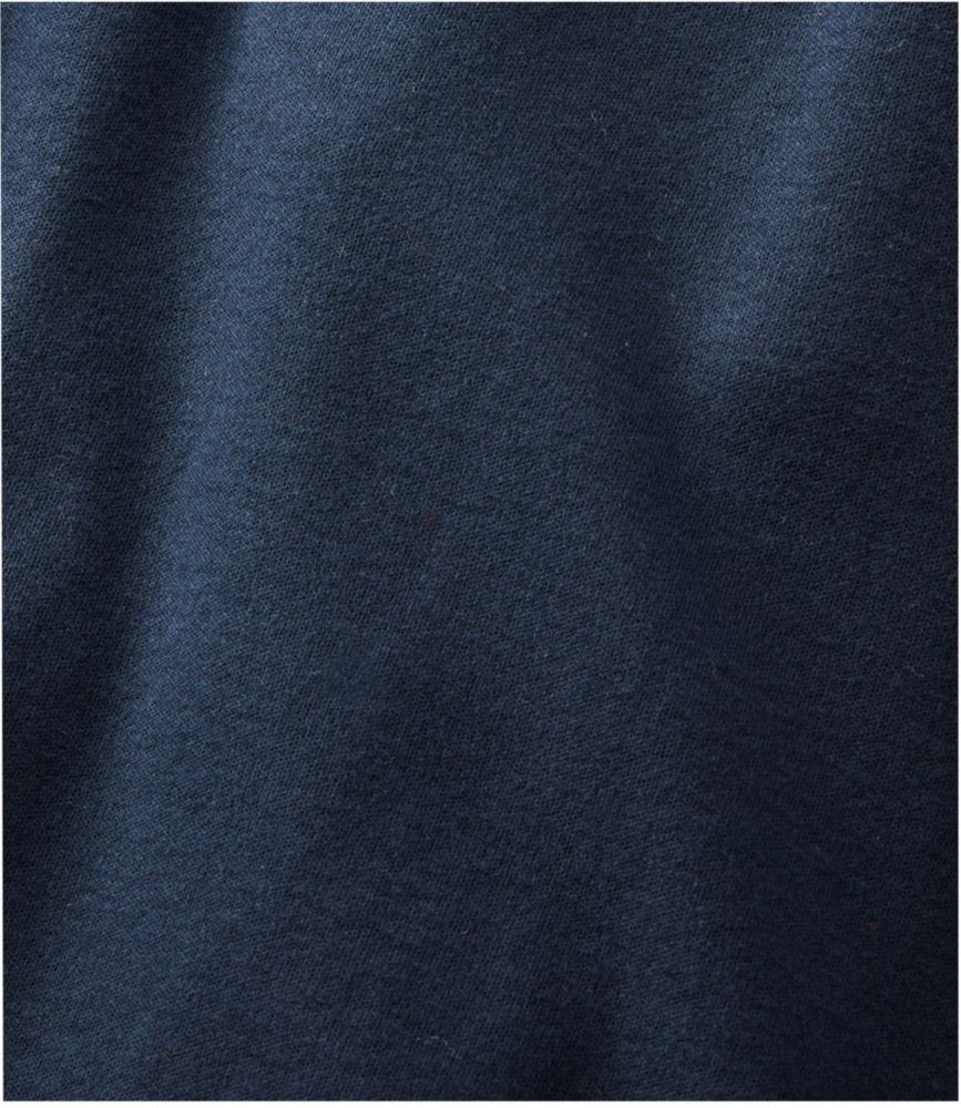 Men's Bean's Cotton Knit Pajamas, Sleep Pants, Navy Heather, small image number 6