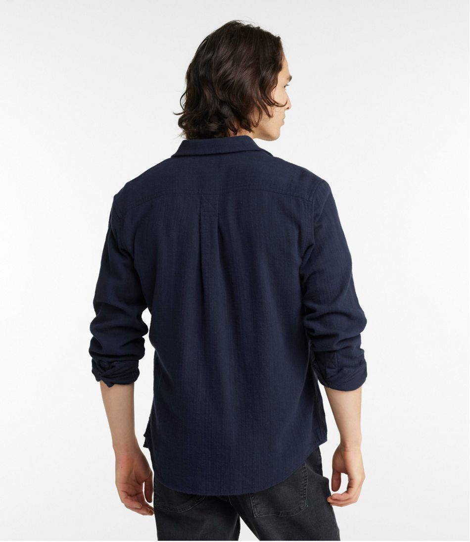 Men's BeanFlex All-Season Flannel Shirt, Traditional Untucked Fit,  Long-Sleeve