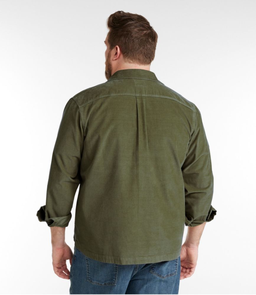 Men's BeanBuilt Corduroy Shirt Jac, Marsh Brown, small image number 5