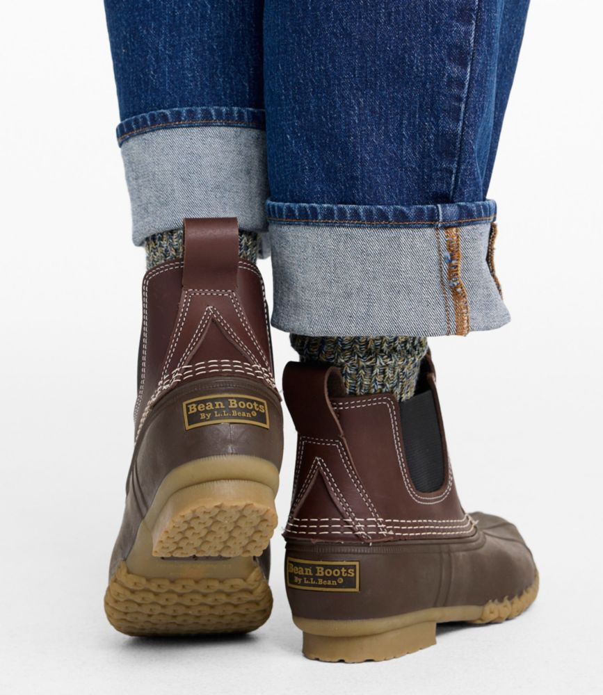 Women's Bean Boots, 6.5" Chelsea, Allspice/Bean Boot Brown/Gum, small image number 10