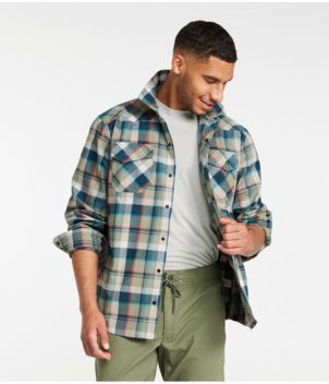 Men's Katahdin Performance Flannel Shirt, Traditional Fit