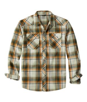 Men's Katahdin Performance Flannel Shirt, Traditional Fit