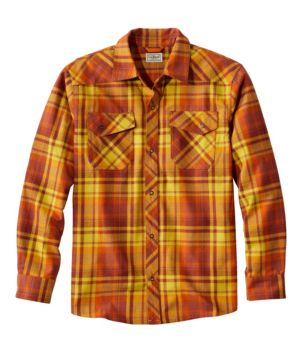 Men's Katahdin Performance Flannel Shirt, Traditional Fit