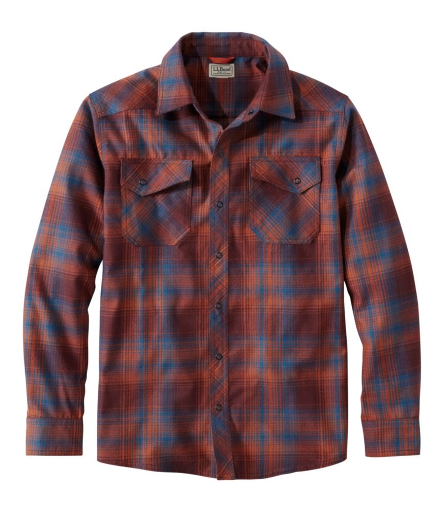 Men's Katahdin Performance Flannel Shirt, Traditional Fit