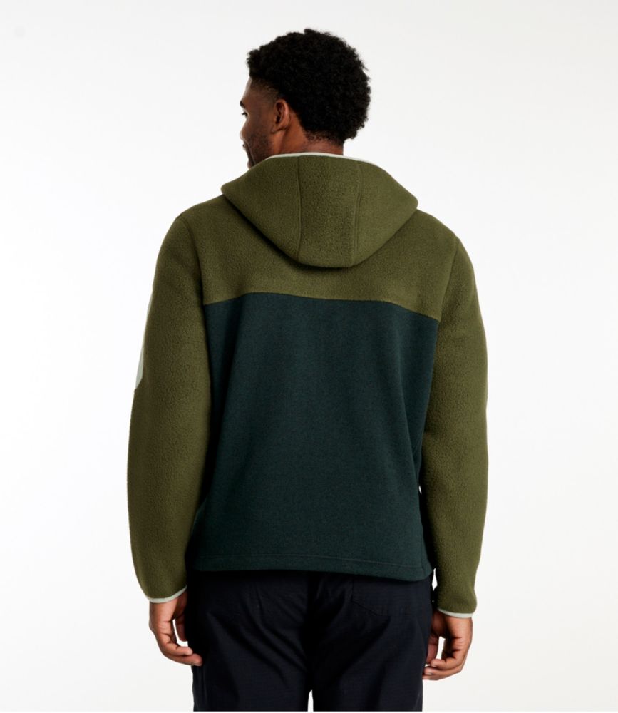 Men's L.L.Bean Sweater Fleece Sherpa Hybrid, Full-Zip Hoodie, , small image number 5