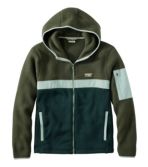 Men's L.L.Bean Sweater Fleece Sherpa Hybrid, Full-Zip Hoodie