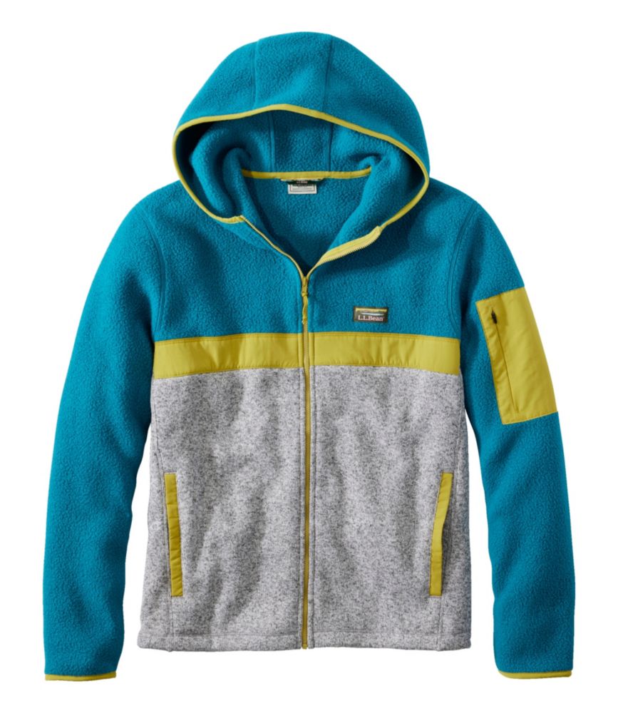 Ll bean fleece lined hoodie sale