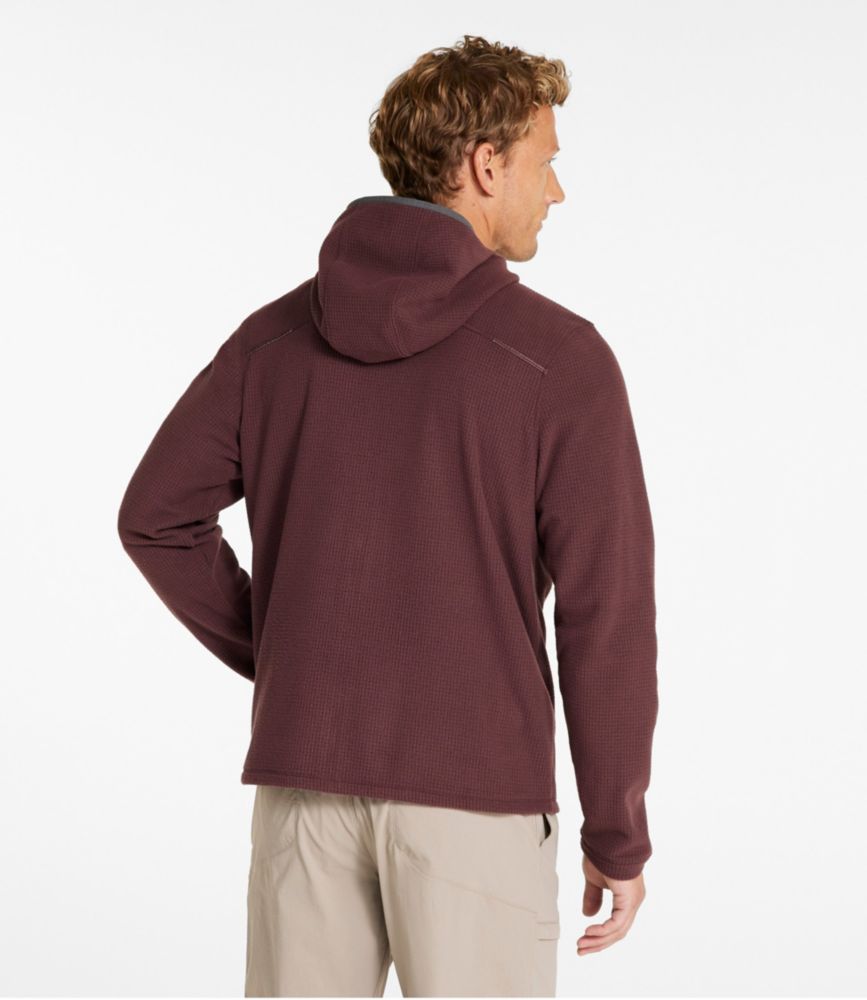 Men's Pathfinder Performance Fleece Jacket, Full-Zip Hoodie, Iron Blue, small image number 3
