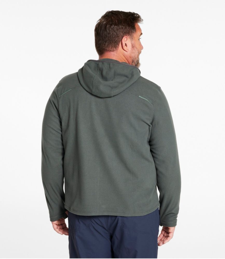 Men's Pathfinder Performance Fleece Jacket, Full-Zip Hoodie, Chartreuse, small image number 5