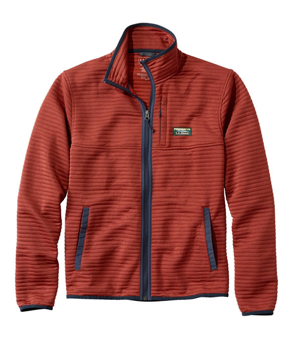 Airlight Knit Full Zip, Rust Orange, large image number 0