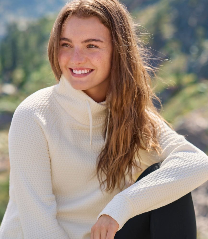 Women's Ridgeknit Crossneck Pullover, Dark Cinder, small image number 11