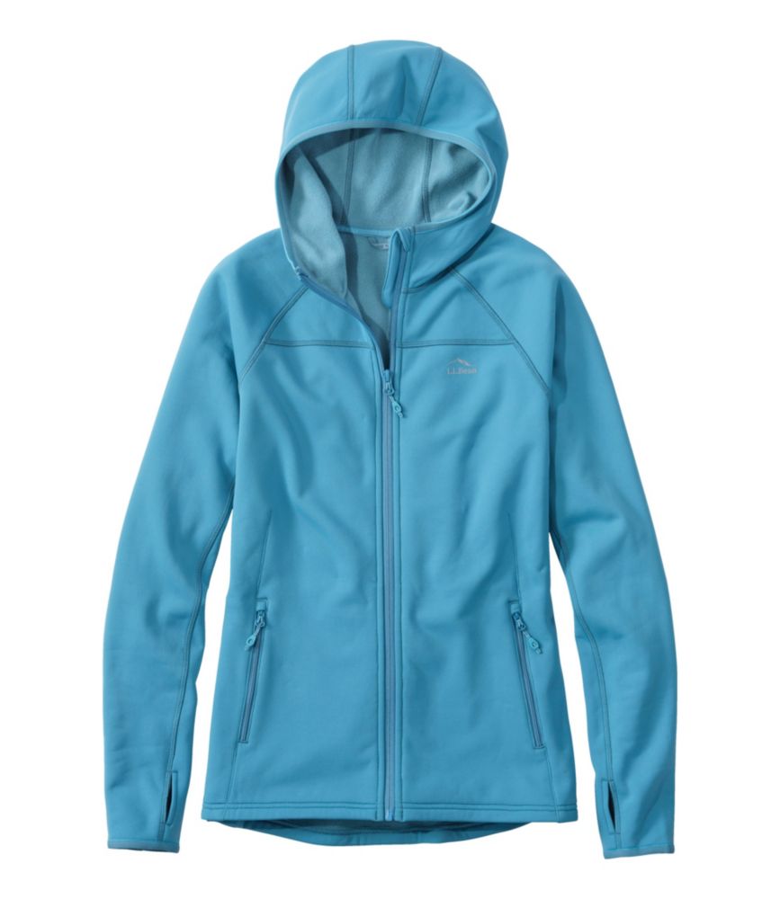 Women's PrimaLoft ThermaStretch Fleece Jacket, Hooded Full-Zip