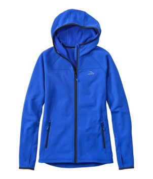 Women's PrimaLoft ThermaStretch Fleece Jacket, Hooded Full-Zip