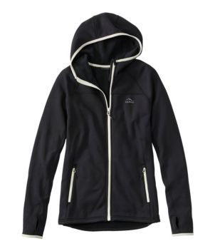 Women's PrimaLoft ThermaStretch Fleece Jacket, Hooded Full-Zip