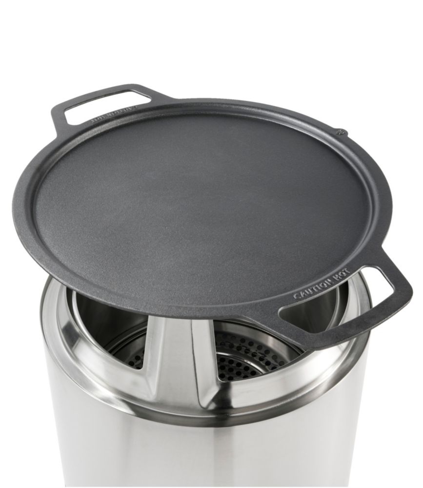 Solo Stove Bonfire Cast Iron Griddle and Hub Bundle Cookware at L.L.Bean