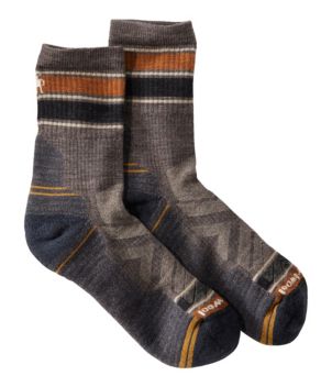 Men's Smartwool Hike Light Cushion Mid Crew Stripe Sock