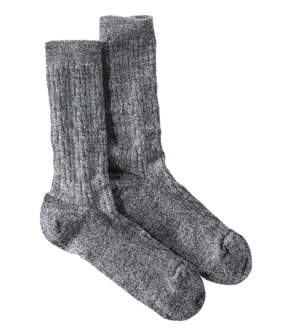 Adults' Smartwool Everyday Cable Crew Socks | Socks at L.L.Bean