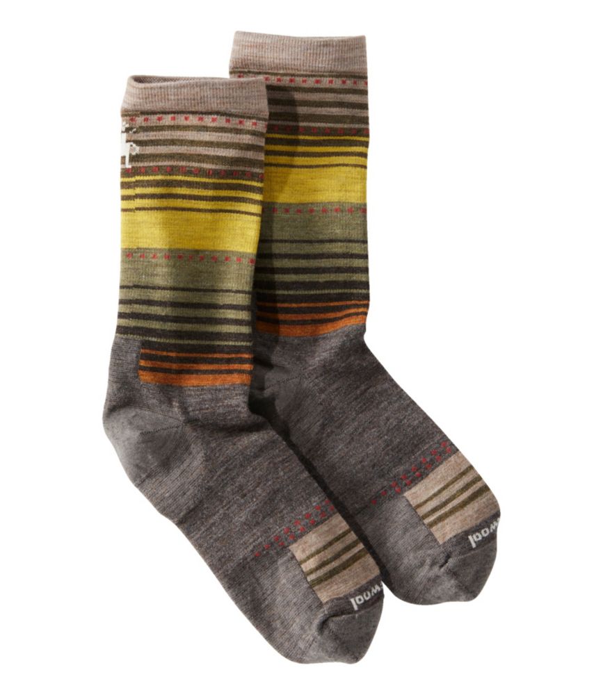 Adults' Smartwool Everyday Stitch Stripe Crew Sock Socks at L.L.Bean