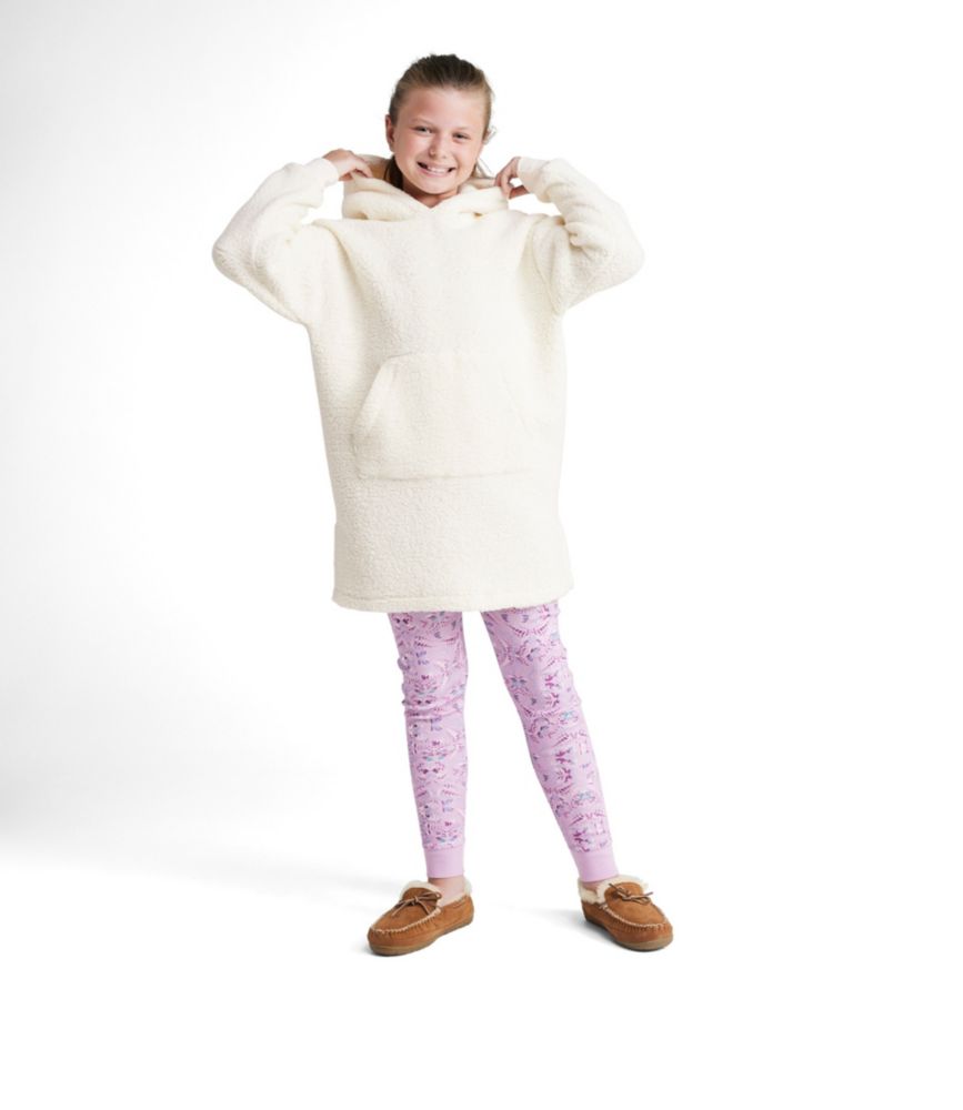 Kids' Wicked Cozy Sleep Hoodie, Cream, small image number 2