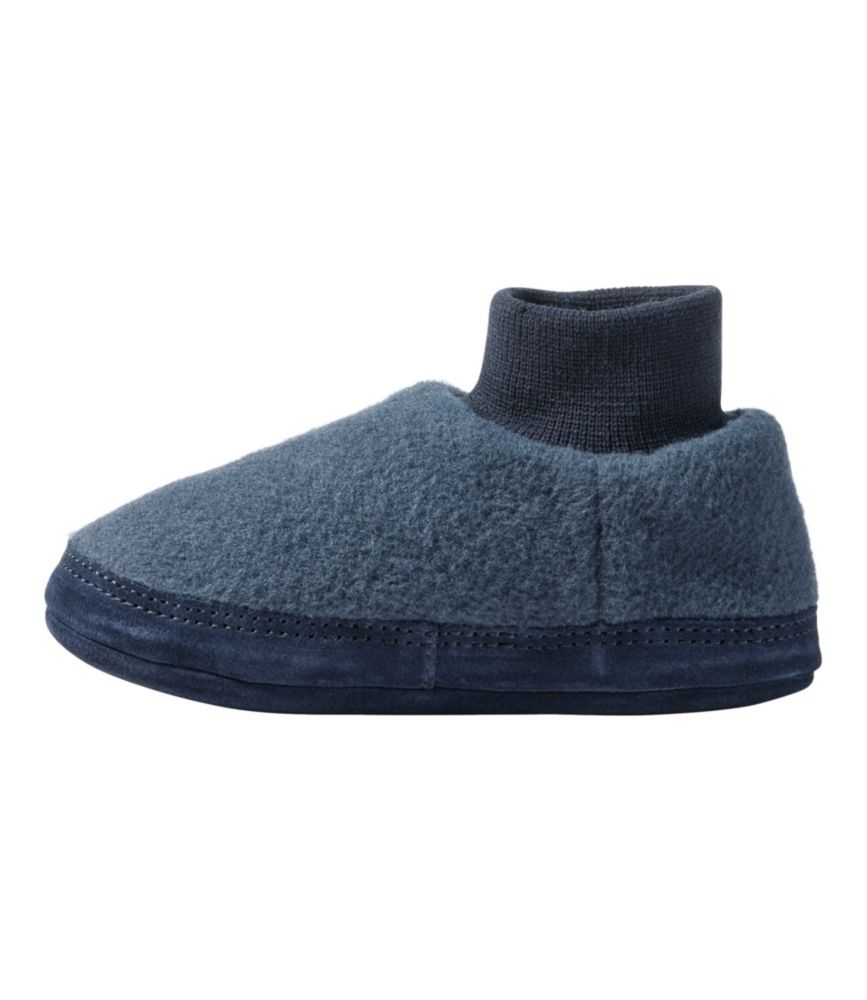 Toddlers' Mountain Classic Fleece Slippers, Classic Navy, small image number 2