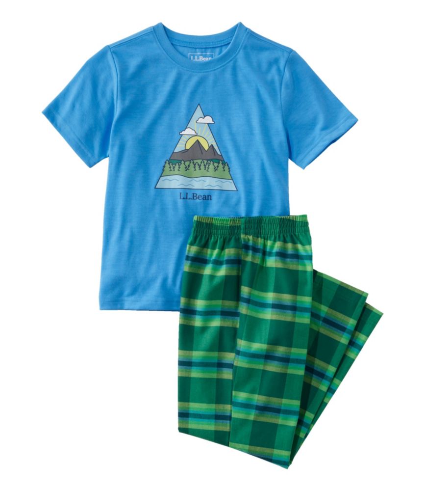 Kids' All-Season Pajamas, Cool Blue Outdoors, small image number 1