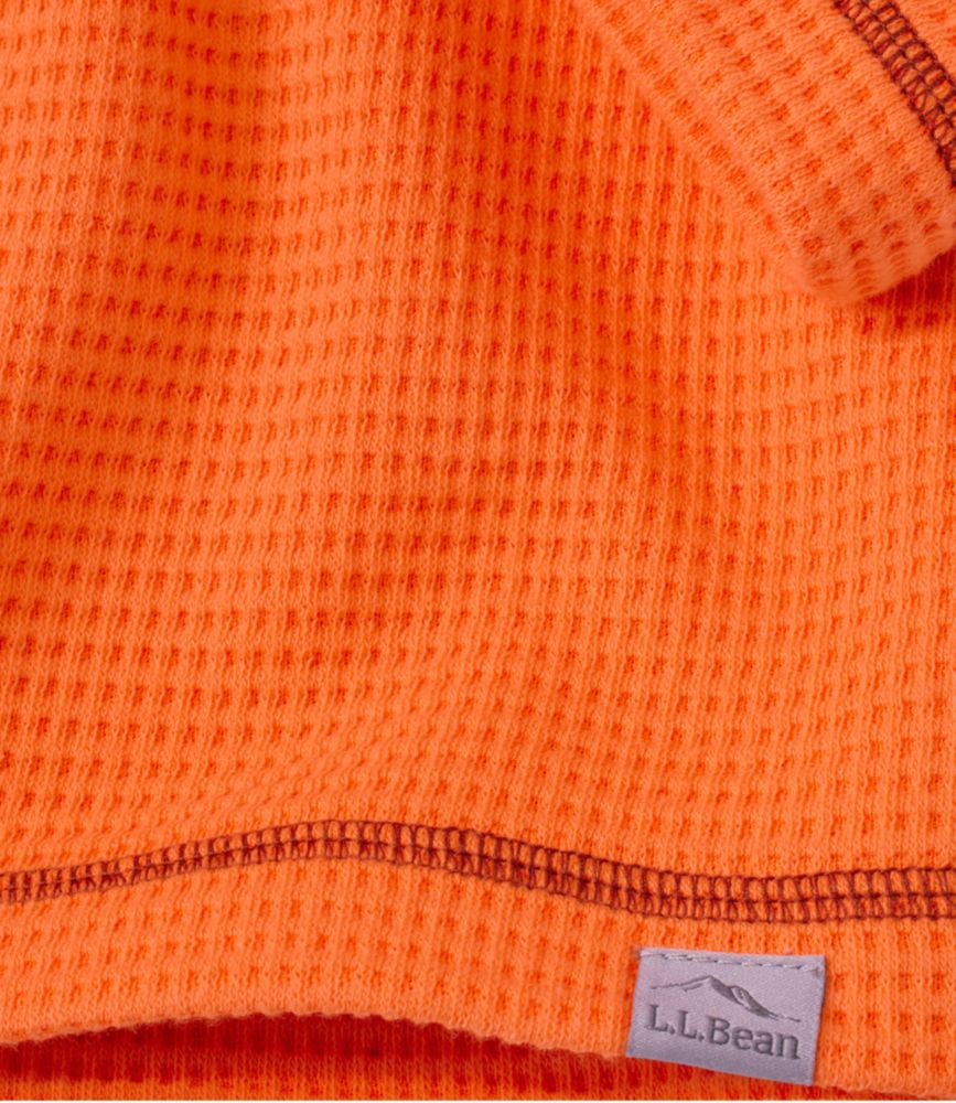 Kids' Chunky Thermal Crewneck, Wild Aster, small image number 5