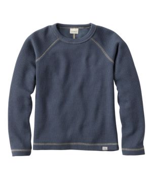 Kids' Chunky Thermal Crewneck