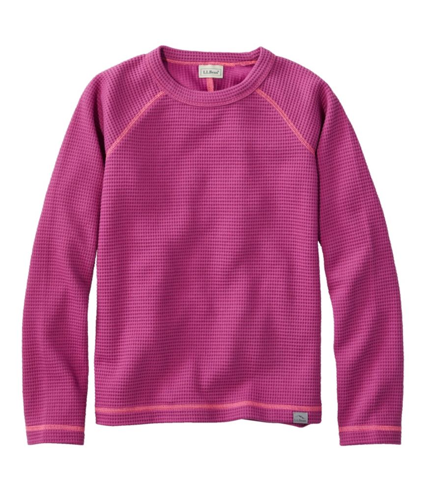 Kids' Chunky Thermal Crewneck